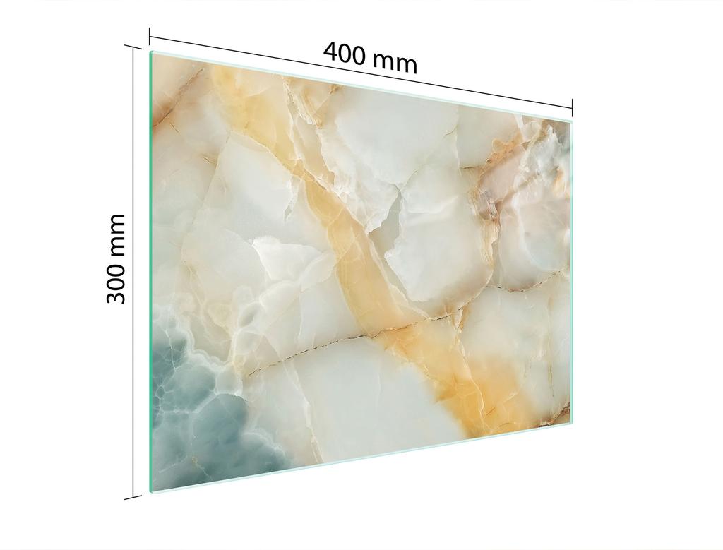 SZKLANA DESKA DO KROJENIA 40x30 MARMUR