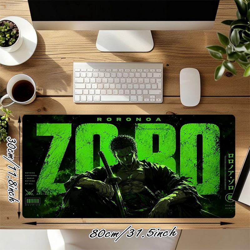 Zombie Horror Xl Gaming Mouse Pad Nonslip Rubber Base Stitched Edge Waterproof Desk Mat For Pc Laptop Gamer Office Computer Accessories C929843