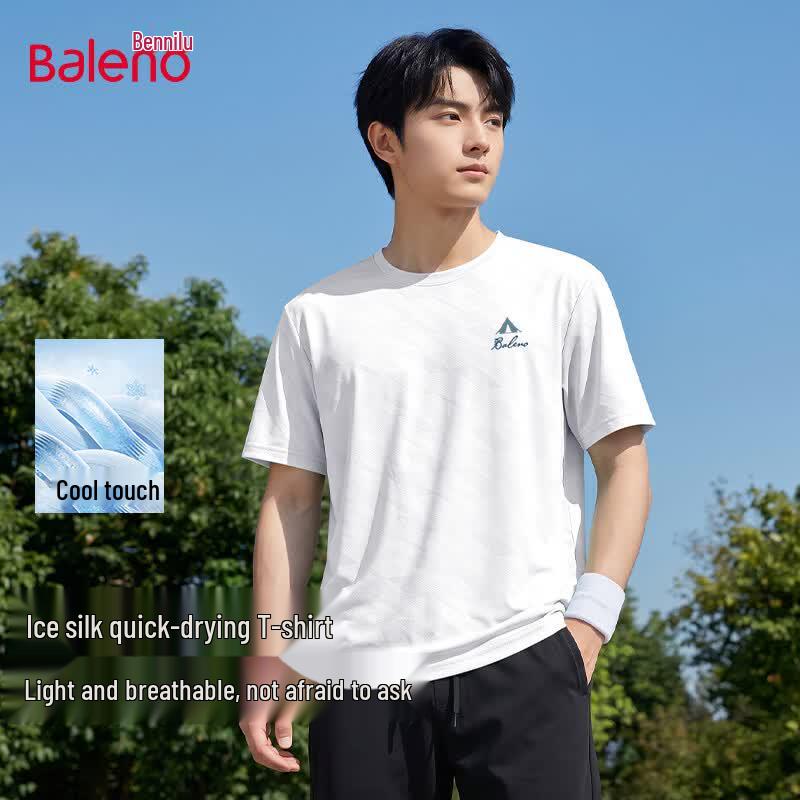 Baleno Men s Ice Silk Cooling Short Sleeve T-Shirt 3XL