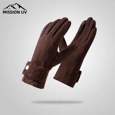 MISSION UV Women's Fleece-Lined Cold-Proof Gloves MUS079