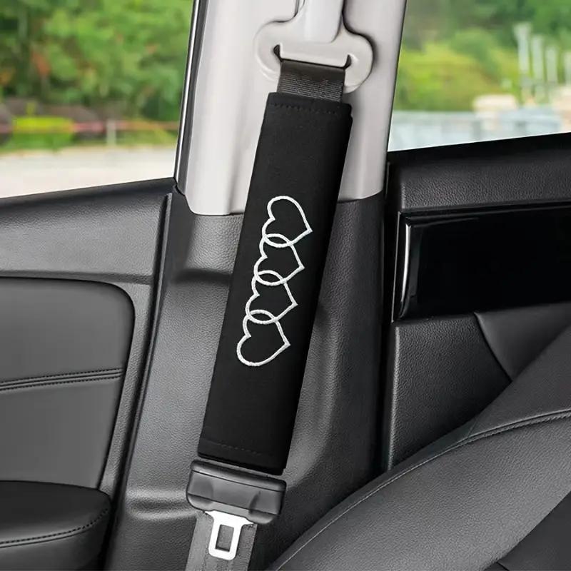 2PCS Love Seat Belt Shoulder Cover Automotive General Soft and Comfortable Car Seat Belt Cover