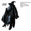 Low-key High-end Wizard Art 3D Printed Figurine, Small Shelf Sitter, Collectible Magical Home Decor Desktop Ornament for Bookshelves, Desks,