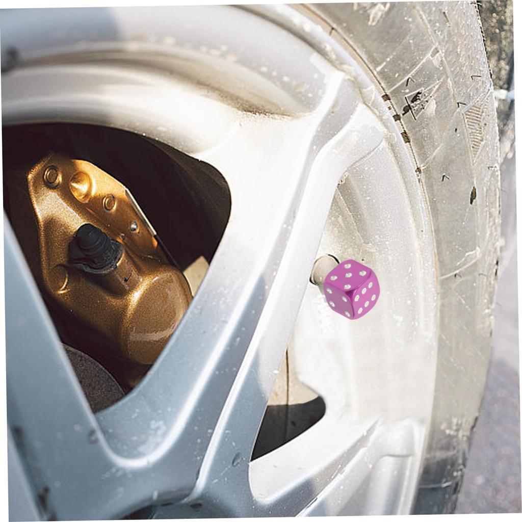 TINEASUR 4 Pcs Tire Valve, Tire Valve, Cap, Car Tire Cap, Valve, Stem Cap,