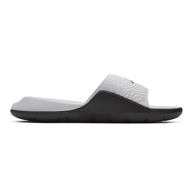 Jordan Hydro 7 V2 Kids' Slippers Black Gray Teenagers BQ6291-100