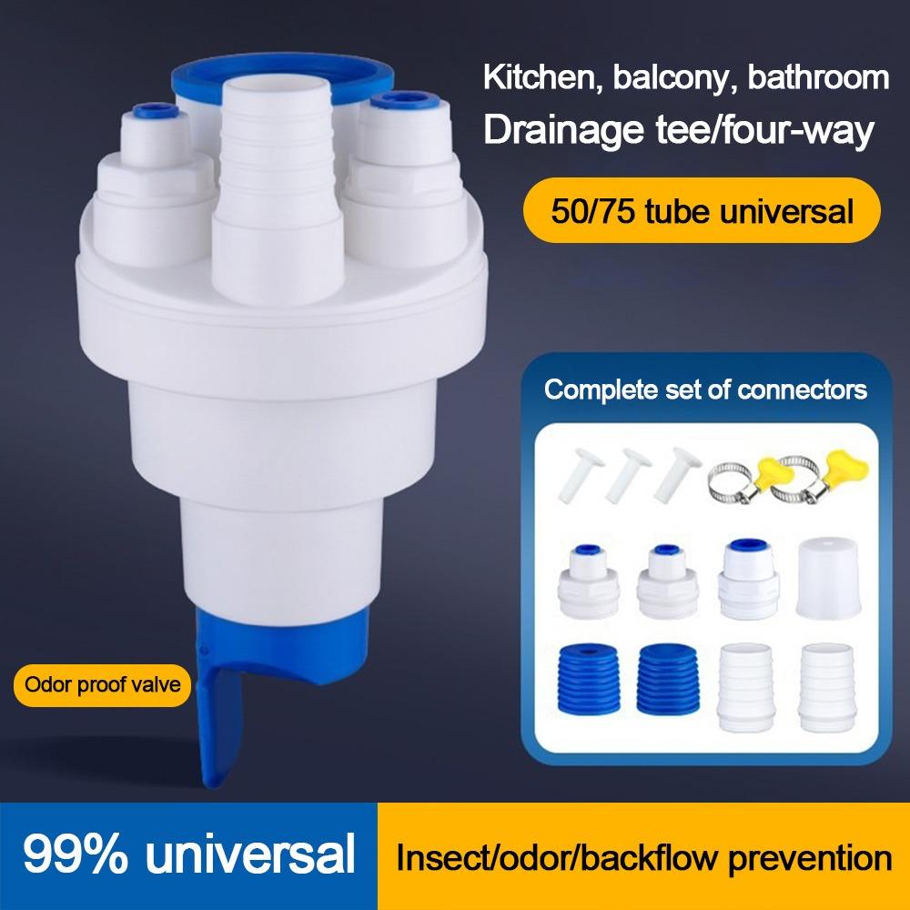 

Адаптер сливной трубы для раковины против насекомых Принадлежности для слива стиральной машины