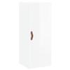 VidaXL Armoire murale blanc brillant 34,5x34x90 cm 828830