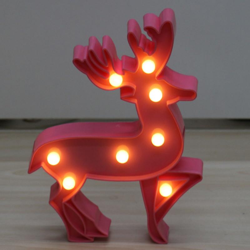 Unicorn Night Light With Star Shape Led Decor For Bedroom And Gift Use