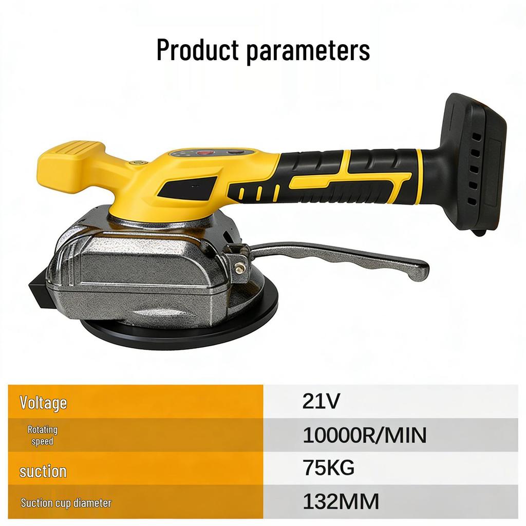 Leistungsstarke Fliesenverlegemaschine für große Platten - Boden- & Wandvibrationswerkzeug