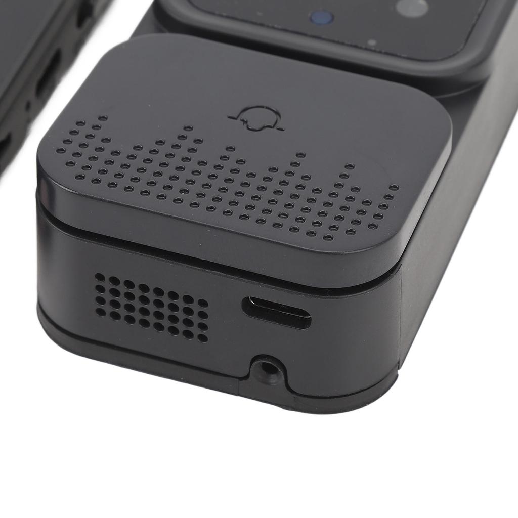 Video Doorbell System with 4.3inch Color Screen 1080P HD 70 Degree HiFi Microphone Night Vision Waterproof Wireless Dual Way Talk Video Doorbell