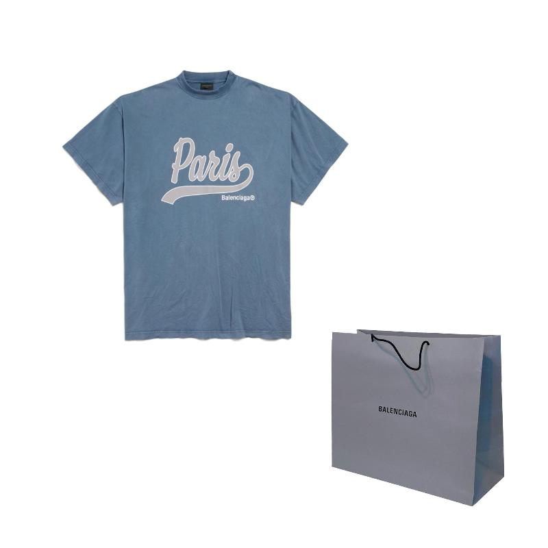 Balenciaga Enjoy Paris Oversized T Shirt 787349TRVM19340