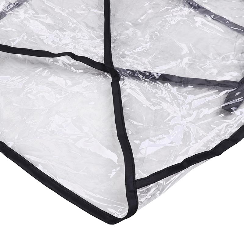 Universal Kinderwagen Regen Abdeckung Baby Auto Wetter Wind Sonnenschutz Transparent Atmungsaktive Trolley Regenschirm Regenmantel Zubehör