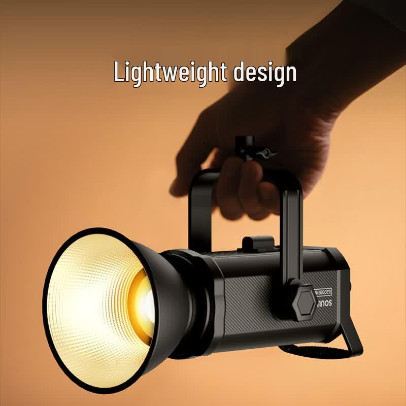 SOULMATE E300BI Max 300W Bi-Color COB DMX LED Video Light Kit