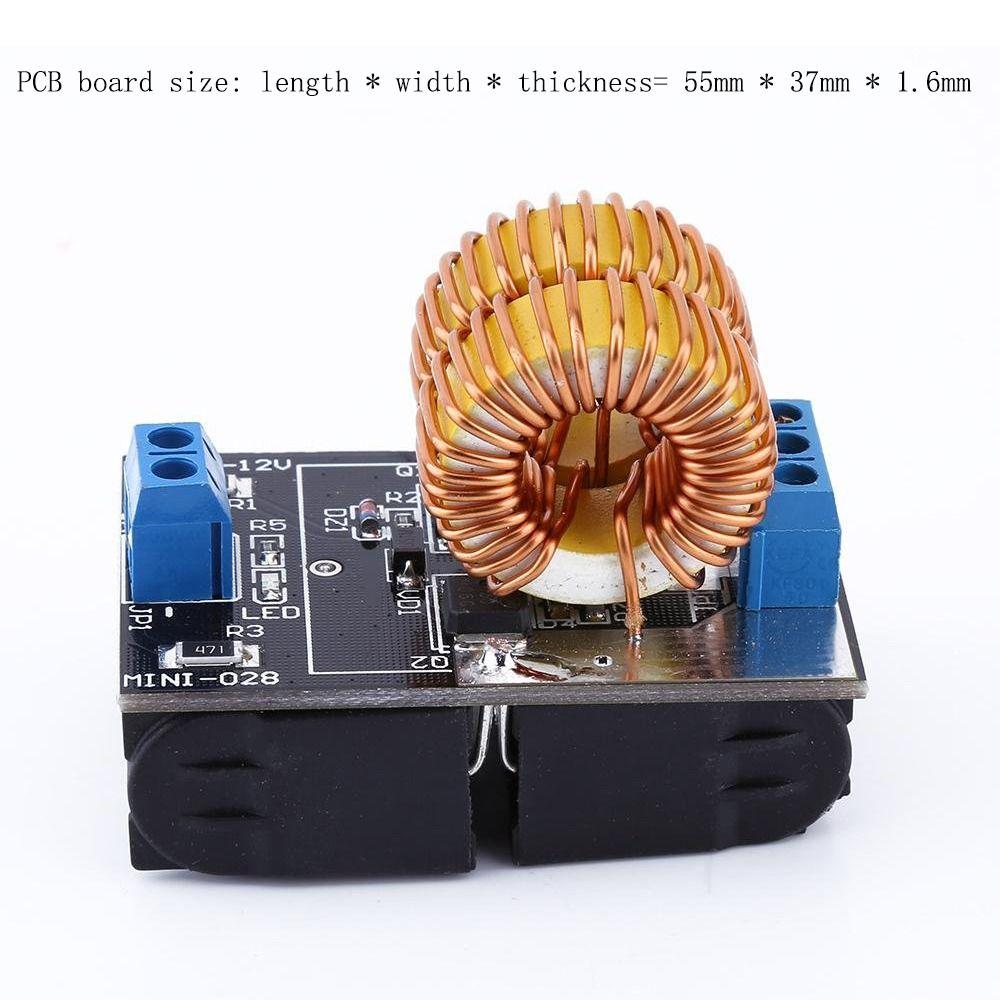 Black Induction Heater Plastic Heat Induction Tool Portable ZVS Low Voltage Heating Module  Worker