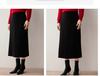 Autumn/Winter 2025 Elegant Wool & Cashmere Knit Pencil Skirt - Women's Straight-Legged, Versatile, and Warm Outerwear.