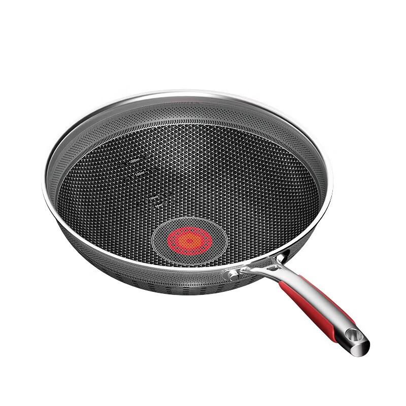 KOBACH 316L Red Dot Honeycomb Wok