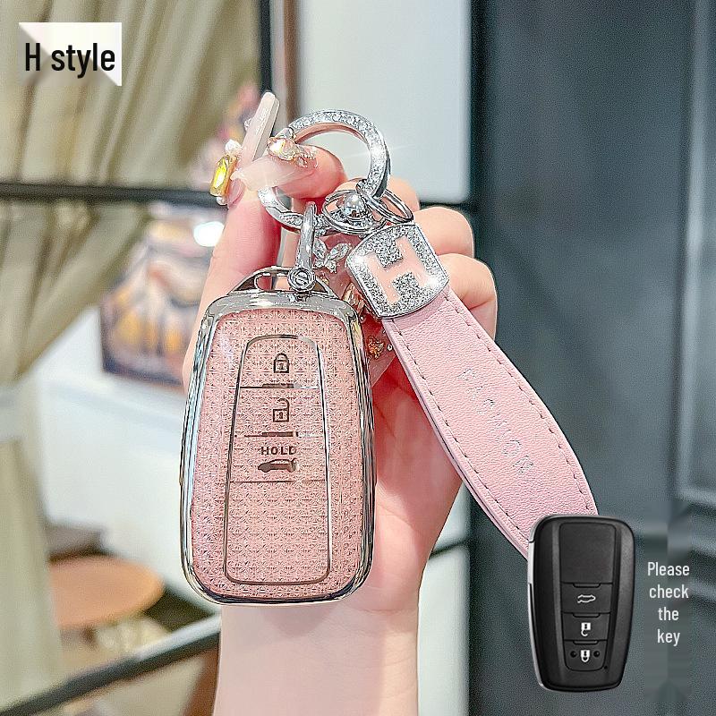 Key Cover for 2023 Toyota Camry, C-HR, RAV4, Wildlander, Corolla, and Asia Dragon Models