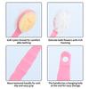 2In1 Bath Brush With Bath Ball And Bristle Body Exfoliating Scrubber Long Handle Body Back Massage Shower SPA Foam Cleaning Tool