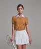 Down Blow Women'S Golf Wear Marine Collar Short Sleeve T-Shirt 2500W