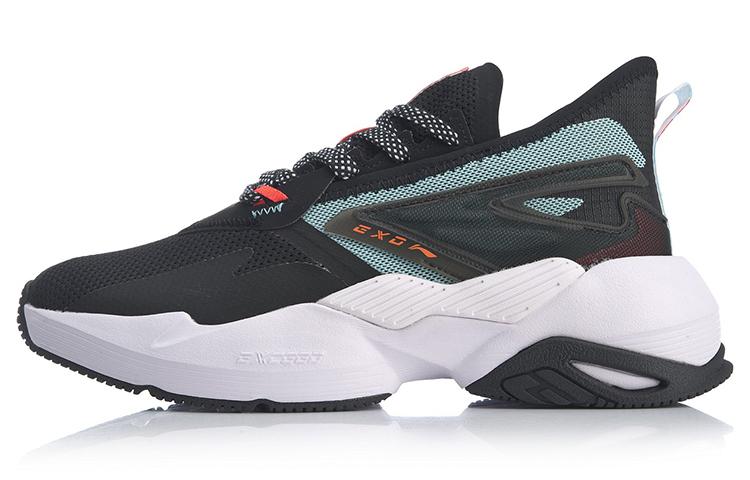 Li Ning Exceed Нескользящие, Дышащие, Легкие Низкие Повседневные Кроссовки Женские Черные AGLQ028-6 37