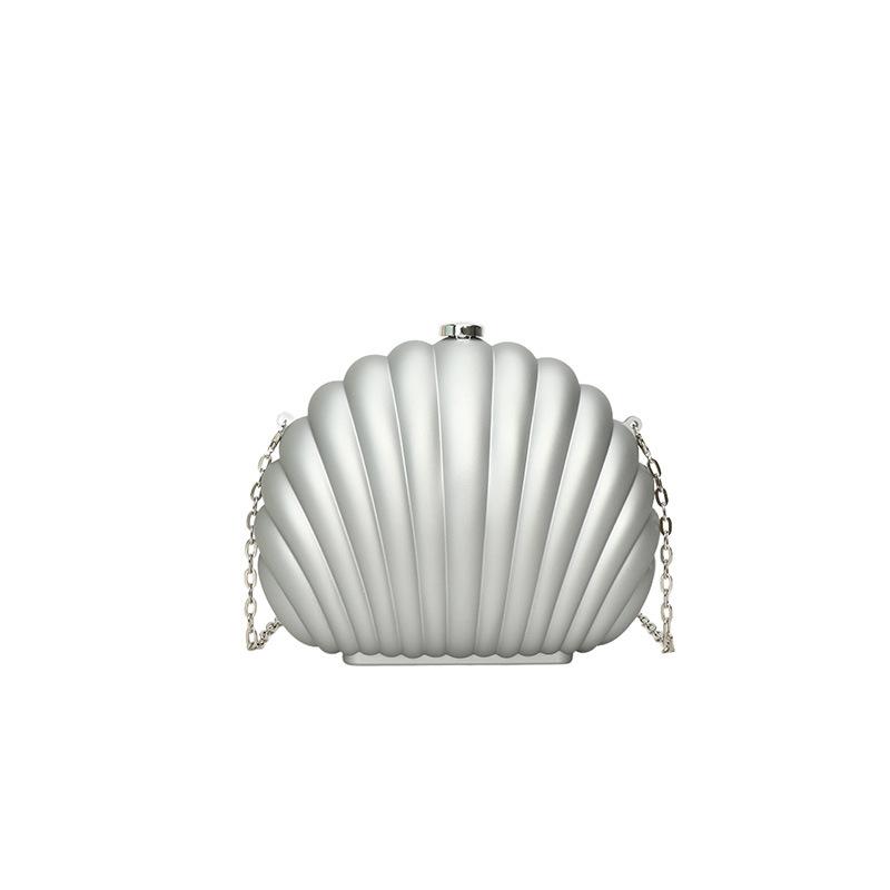 Fashion Personality Creative Acrylic Scallop Women's Dinner Bag New Exquisite and Cute One Shoulder Crossbody Bag