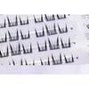 LuxeFlutter - Natural Wispy Cluster Glue-Free False Eyelashes