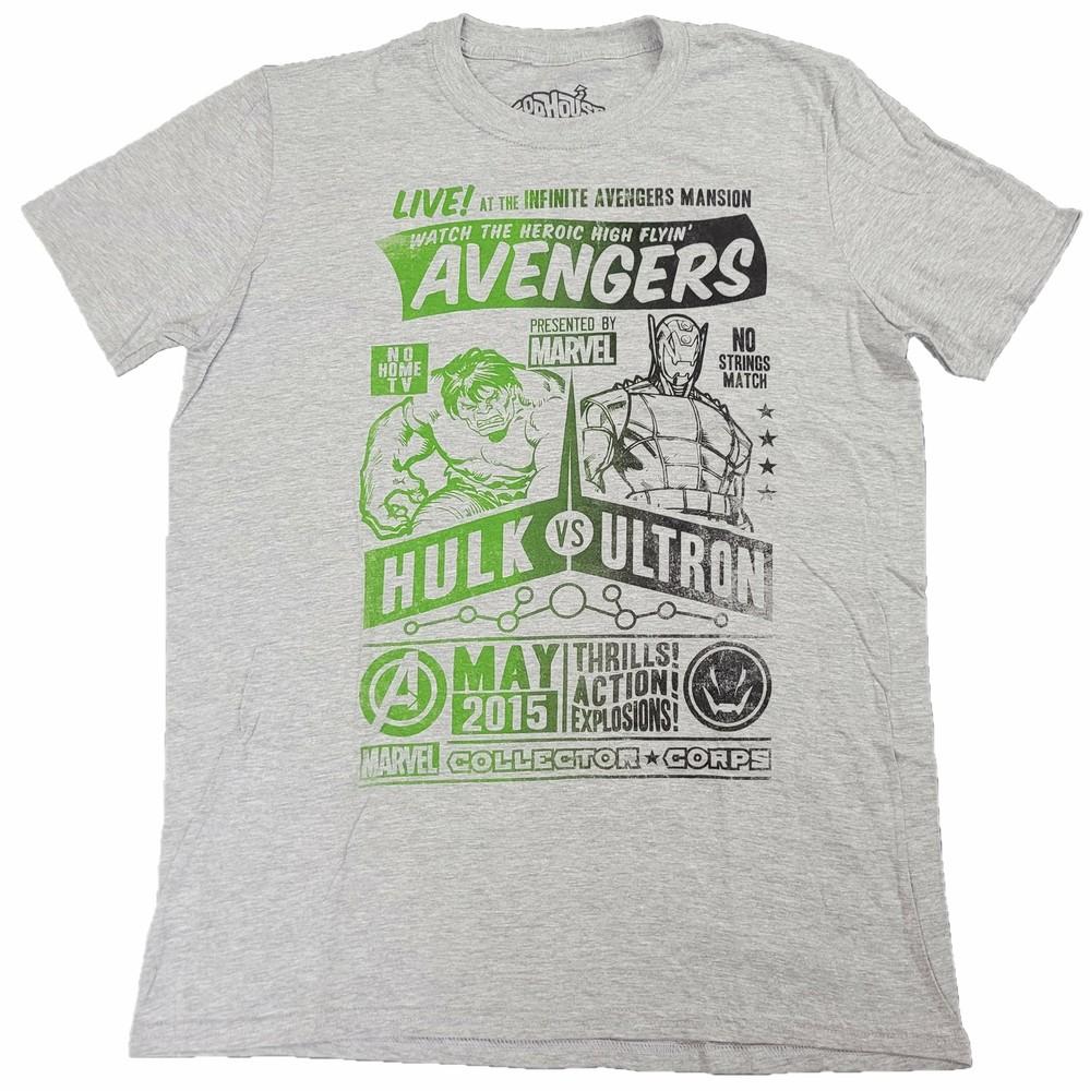 

Infinite Avengers Mansion Hulk Ultron Marvel DC Comics Funko Pop Mens T-Shirt Unisex T-Shirt XXXXL