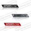 AAABV1 Metal Car Styling Sport Line Front Grille Sticker Badge Rear Trunk Body Emblem For Skoda VRS Octavia Rapid Kodiaq Karoq Superb
