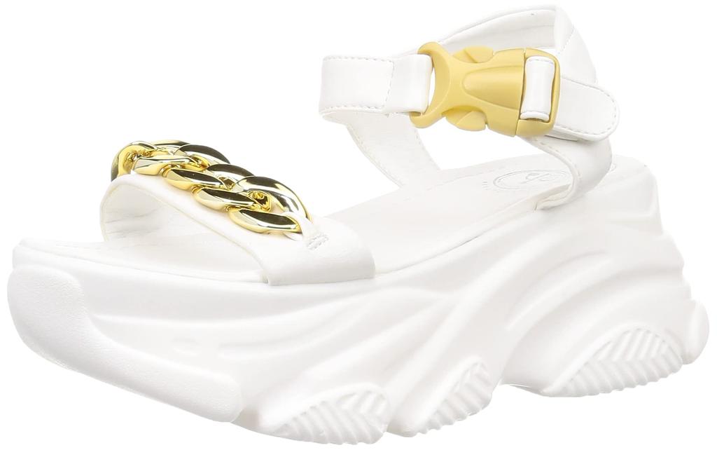 Yosuke Platform Shoes 1310019 Women's White 23.0 cm