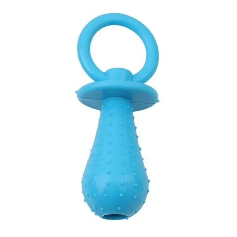 Small Pet Chew Toy Soft Small Rubber Pacifiers Training Dog Toys Molar Tooth Cleaning Toy for Puppy Dog
