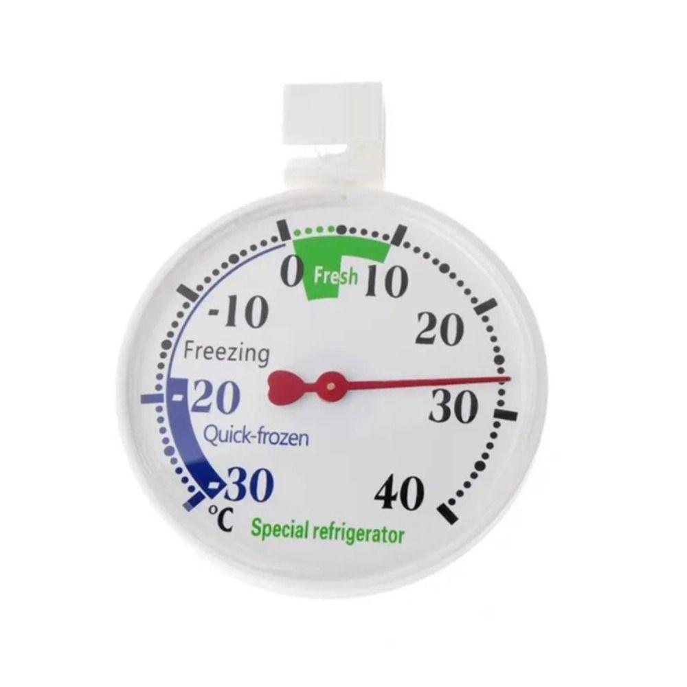ABS Refrigerator Thermometer with Suction Cup -30~40 ℃ Refrigerator Freezer Thermometer Fridge Refrigeration Temperature
