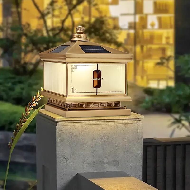 oeny Solar Pillar Light