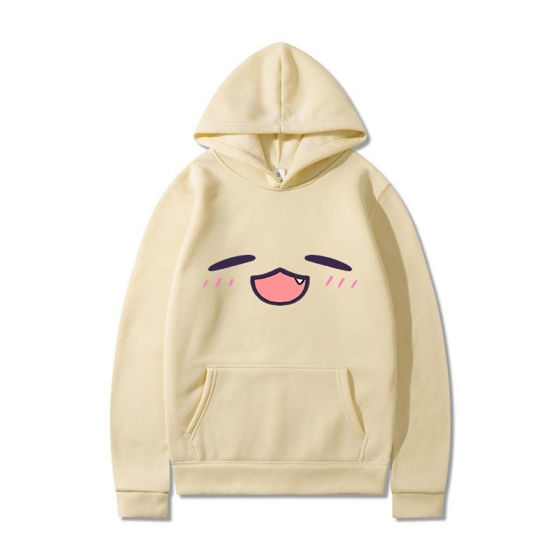 Tako Takodachi Face Hoodies Anime Hololive Hoodies Men's and Women's Sweatshirts