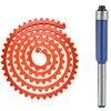 2M Adjustable Woodworking Gear Driven Profiling Strip Flexible Curve Template Tool