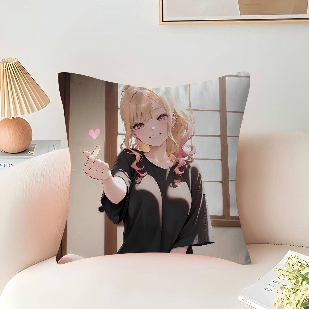 Marin Kitagawa Kissenbezug Kissenbezug Polsterung Sofa Dekokissen Heimdekor Kissenbezug