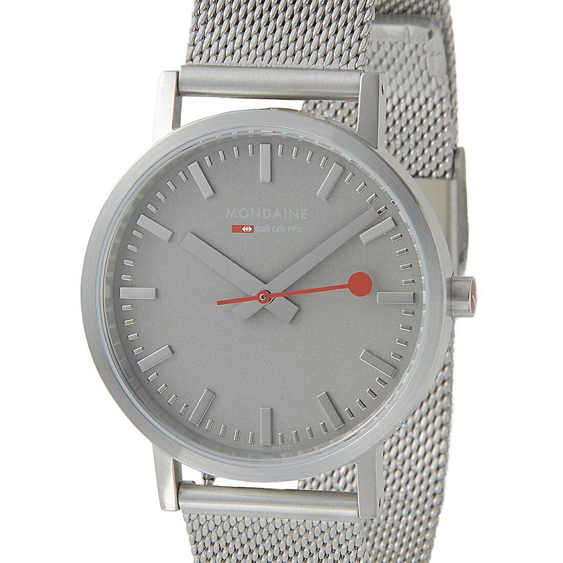 Used MONDAINE Simply Elegant 36mm Watch Men s Women s A660.30314.80SBJ