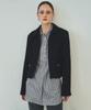 Citta Zip-Up Tweed Jacket_Cto138 (Black)