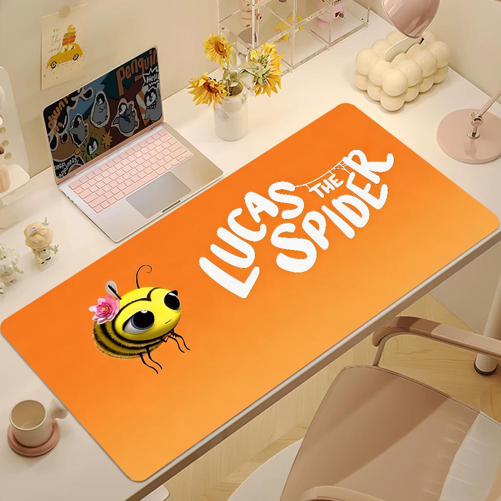 Cartoon Lucas The Spider Mouse Pad Cute Large NonSlip Lockedge Desktop Computer Desk Mat Keyboard Mousepad Office Gamer Student