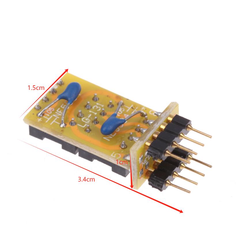 1Pc For NE5534 AD797 OPA627 Operational Amplifier Dual Single DIP8 To Single OP-Amp Audio Opamp Adaptor Conversion Seat