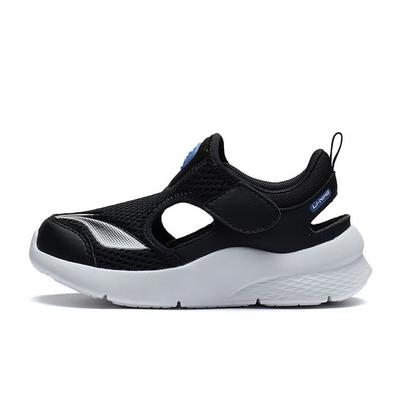 Li Ning Kinder Sport Trend Sandalen Kinder Sandalen Schwarz YKNT138-15