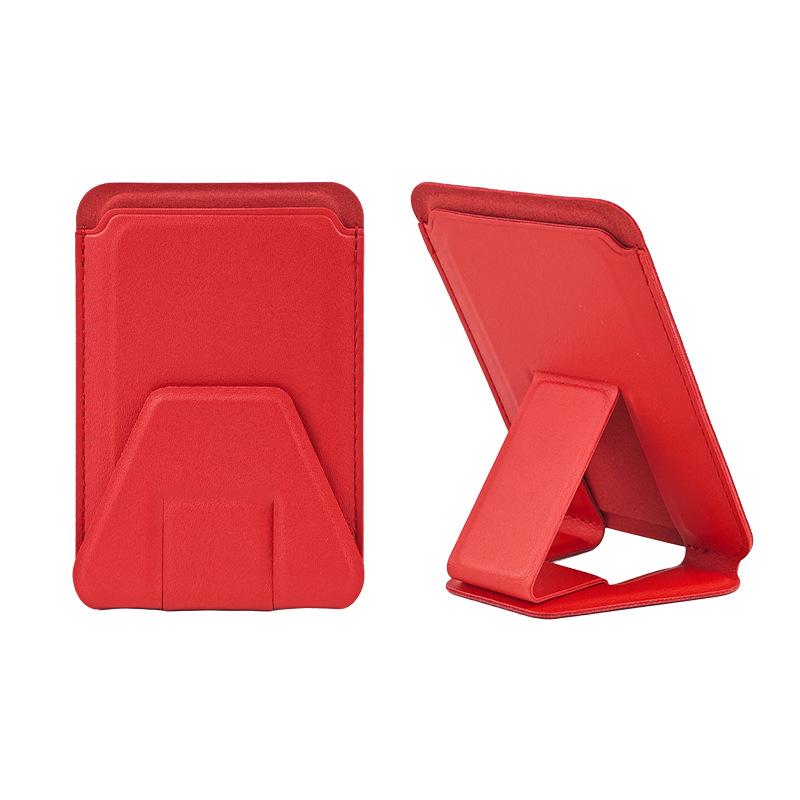 Portable Adhesive Card Holder & Phone Stand with Card Slot for Hands-Free Viewing