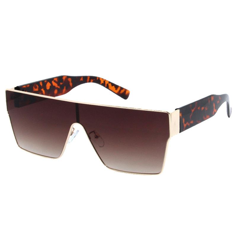 Fashion Square Men'S And Women'S Driving Sunscreen Sunglasses Integrated Sunglasses Classic Trendy Sunglasses Retro