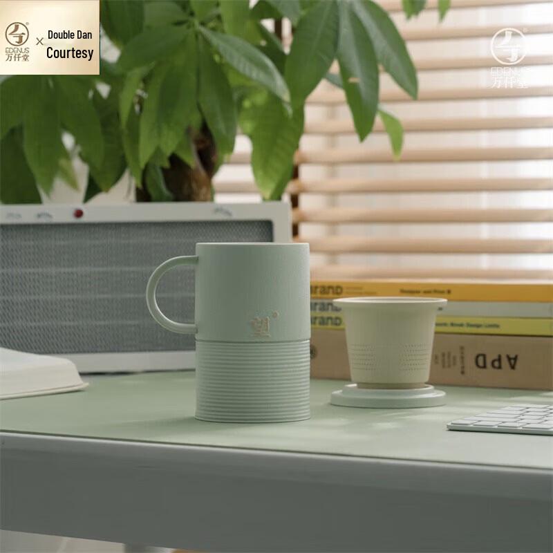 Edenus Ceramic Tea Infuser Office Mug