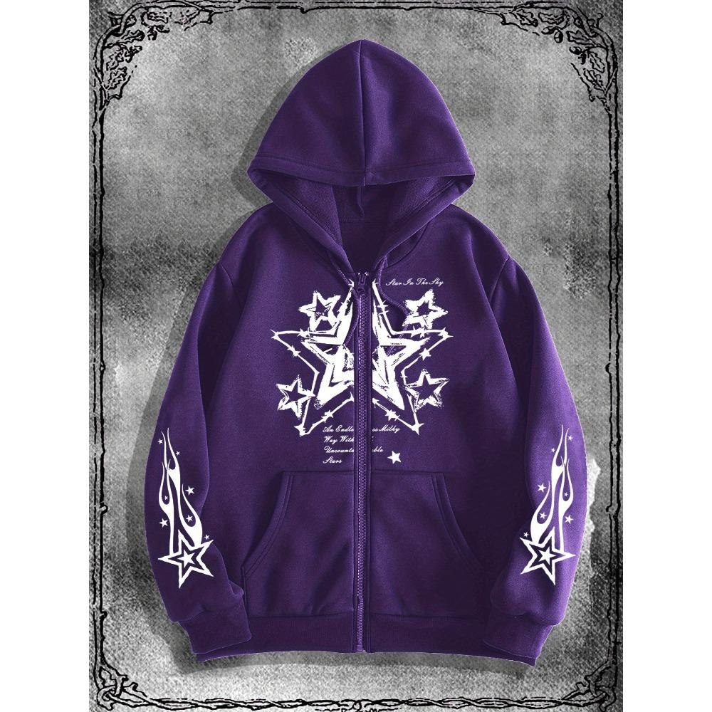 Original Printed Zipper Hoodie Is a Fashionable Streetwear Choice for Casual Occasions and the Perfect Match for School Fashion Clothing