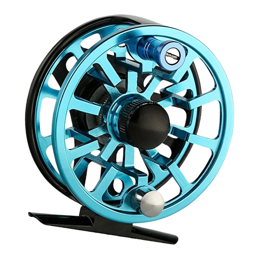 Light Weight Fly Fishing Rod Reel Portable Alloy Baitcasting Reel Fly Fishing Tool for Freshwater And Saltwater