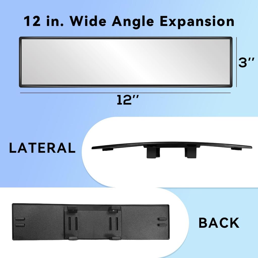 Rear View Mirror Car Accessories Blind Spot For Clip On Seat Facing Big Rearview Mirrors Baby Men Women Hyundai Cars Panoramic Necessities Decor