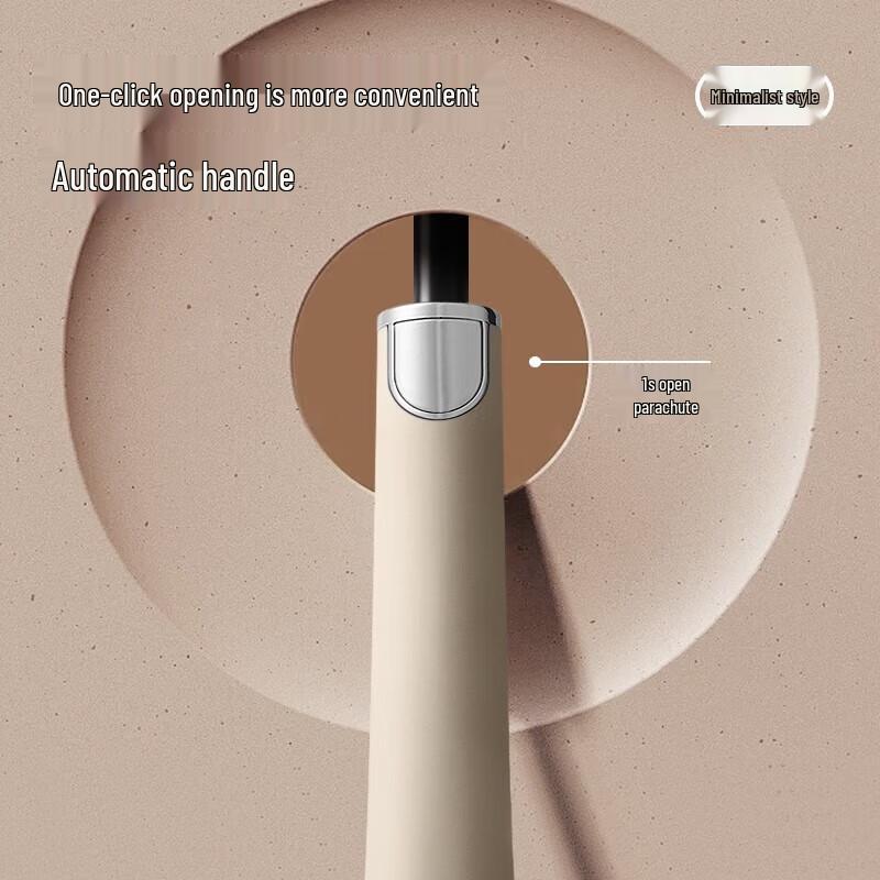 Maydu 24-Rib Oversized Automatic Straight Umbrella
