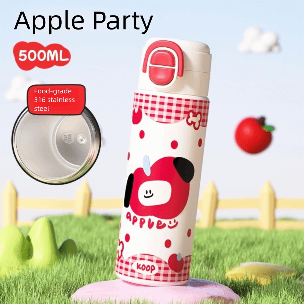 

Large Capacity Bounce Insulated Cup Double Drink Vacuum-insulated Bottle Water Bottle Accessories