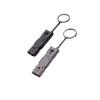 Outdoor Metal Double Tube High-Frequency Whistle, Dual Frequency Explosive Survival Whistle, Portable Emergency Warning Whistle