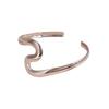 Geometry Wave Line Women Cuff Bangle Zinc Zinc Alloy Bohemian Bracelet Ins Fashion Metal Arm Cuff  Women