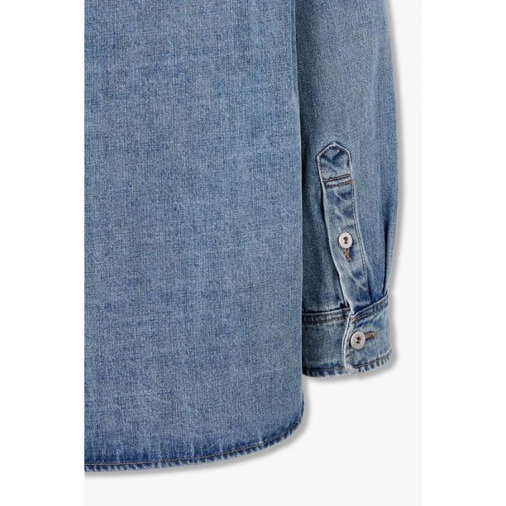 STUDIO TOMBOY Hooded Denim Shacket  9175313972 